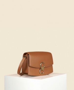 Cafuné Small Pendulum Women's Crossbody Bags Brown | QMA7038ZI