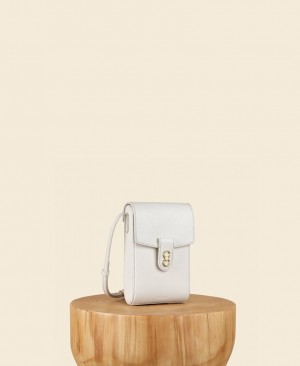 Cafuné Trunk Box Women's Crossbody Bags White | XEH5339RL