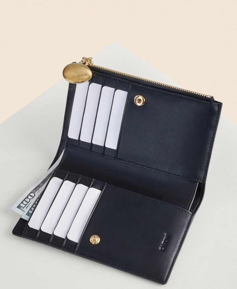 Cafuné Egg Long Women's Wallets Black | YZL3269JN