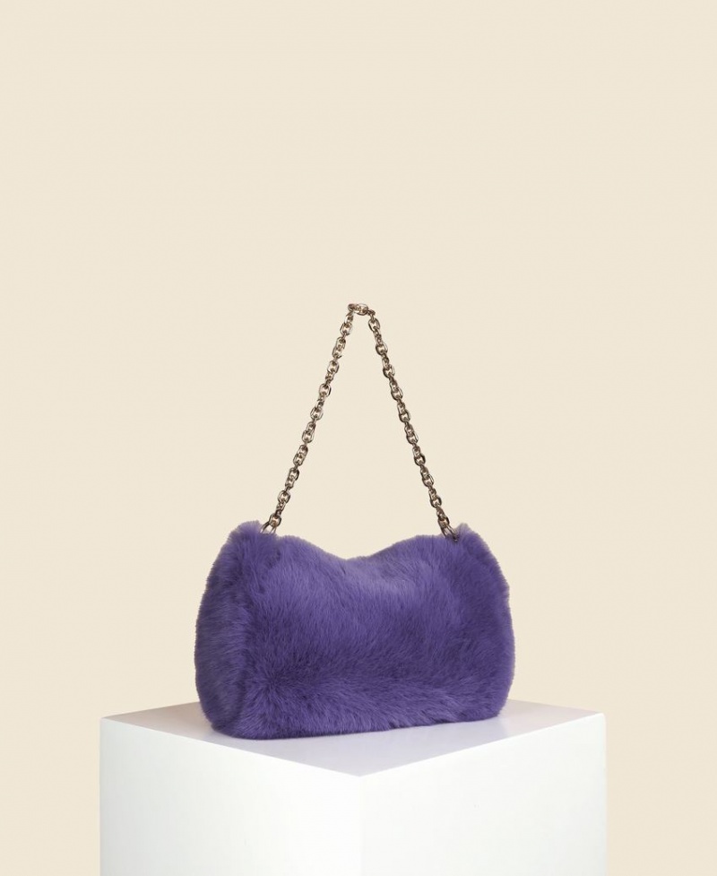 Cafuné Mini Drop Duffel Women's Shoulder Bags Purple | UQP912YS